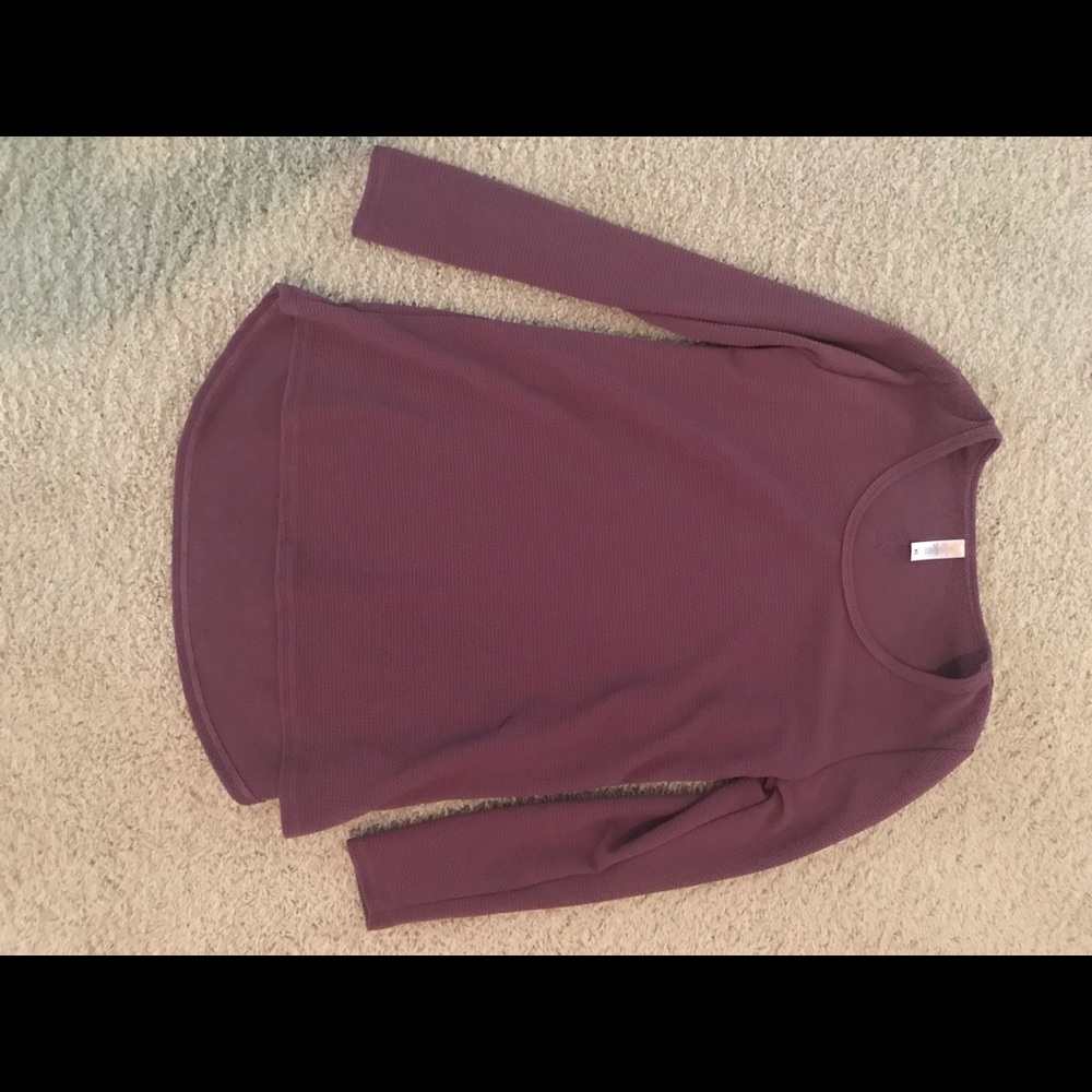 long sleeved shirt